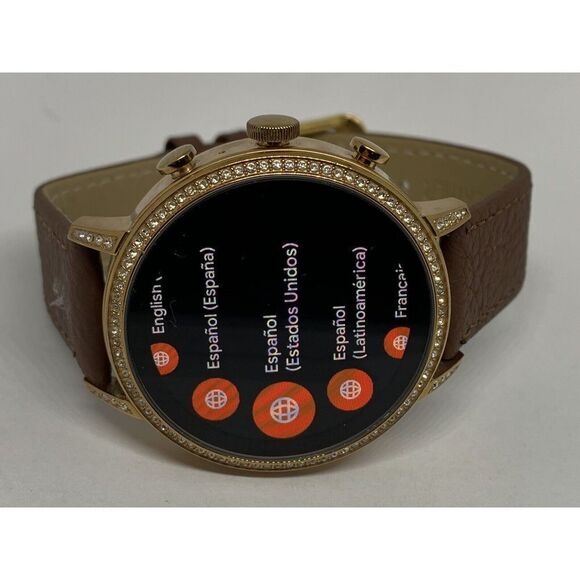 Fossil Gen 4 Authentic Digital Dial Smart Watch Custom Band FTW6015 ZA292 - Picture 7 of 12